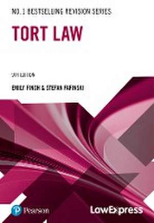 Finch, E: Law Express Revision Guide: Tort Law de Emily Finch