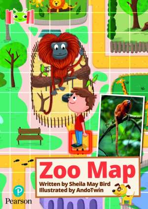 Bug Club Reading Corner: Age 5-7: Zoo Map de Sheila Bird