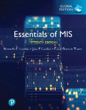 Essentials of MIS, Global Edition de Jane Laudon