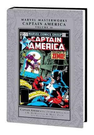 Marvel Masterworks: Captain America Vol. 16 de J. M. DeMatteis