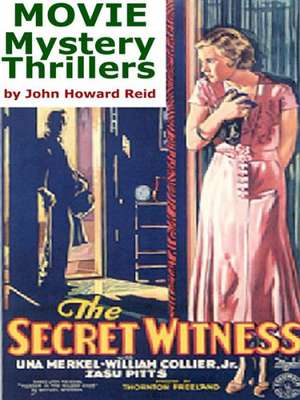 Movie Mystery Thrillers de John Howard Reid