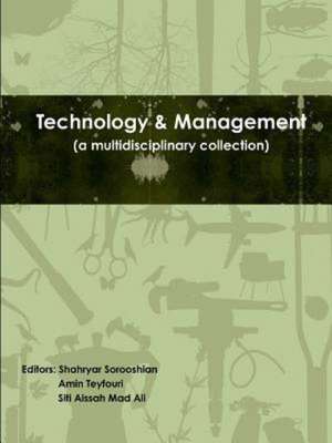 Technology & Management de Shahryar Sorooshian