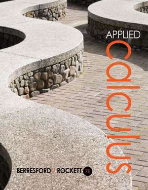 Applied Calculus de Geoffrey C. Berresford