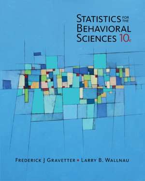 Statistics for the Behavioral Sciences de Frederick J. Gravetter