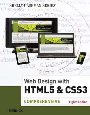 Web Design with HTML & Css3: Comprehensive de Jessica Minnick