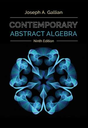 Contemporary Abstract Algebra de Joseph Gallian