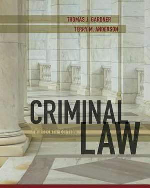 Criminal Law de Thomas Gardner