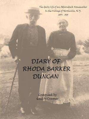 Diary of Rhoda Barker Duncan de Gail Cramer