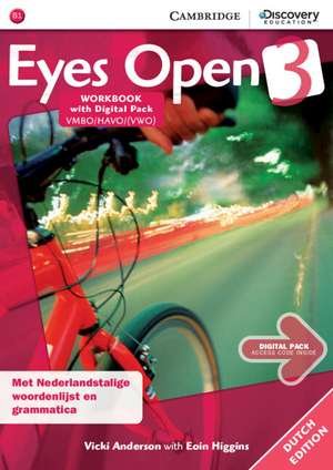 Eyes Open Level 3 Workbook with Online Practice (Dutch Edition) de Vicki Anderson