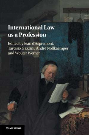 International Law as a Profession de Jean d'Aspremont