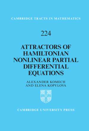 Attractors of Hamiltonian Nonlinear Partial Differential Equations de Alexander Komech