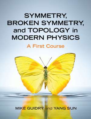 Symmetry, Broken Symmetry, and Topology in Modern Physics: A First Course de Mike Guidry