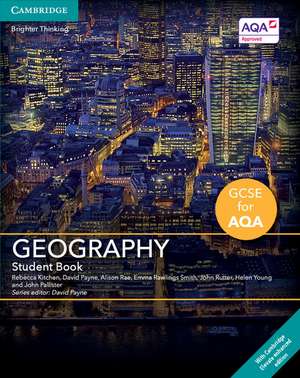 GCSE Geography for AQA Student Book with Digital Access (2 Years) de Rebecca Kitchen