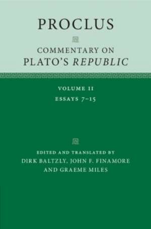 Proclus: Commentary on Plato's 'Republic'