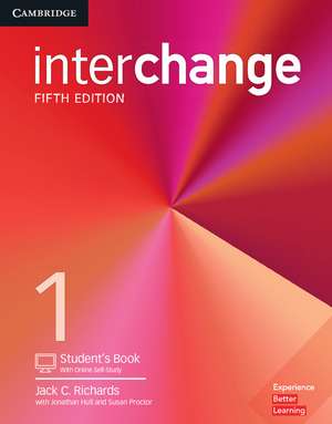 Interchange Level 1 Student's Book with Online Self-Study de Jack C. Richards