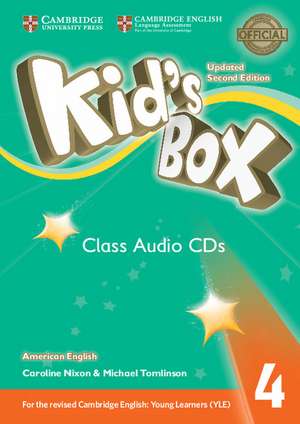 Kid's Box Level 4 Class Audio CDs (3) American English de Caroline Nixon