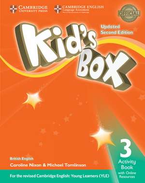 Kid's Box Level 3 Activity Book with Online Resources British English de Caroline Nixon