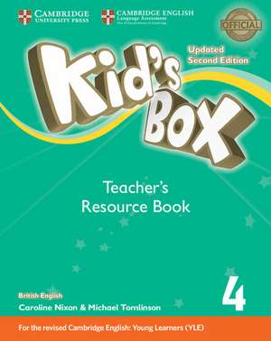 Kid's Box Level 4 Teacher's Resource Book with Online Audio British English de Kathryn Escribano