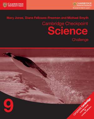 Cambridge Checkpoint Science Challenge Workbook 9 de Mary Jones