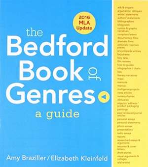 The Bedford Book of Genres de Amy Braziller