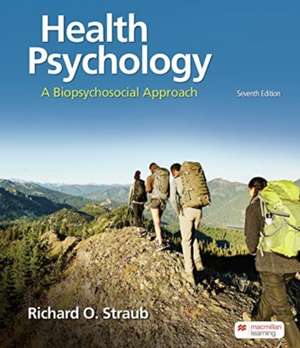 Health Psychology (International Edition) de Richard O. Straub