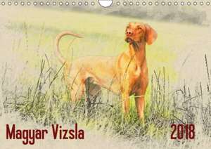 Magyar Vizsla 2018 / UK-Version (Wall Calendar 2018 DIN A4 Landscape) de Andrea Redecker