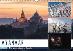 Myanmar (Wall Calendar 2018 DIN A3 Landscape) de Joana Kruse