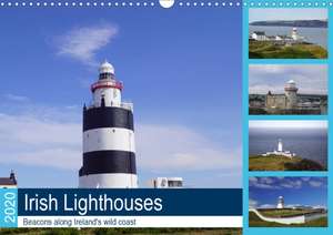 Irish Lighthouses - Beacons along Ireland's wild coast (Wall Calendar 2020 DIN A3 Landscape) de Babett Paul - Babett's Bildergalerie