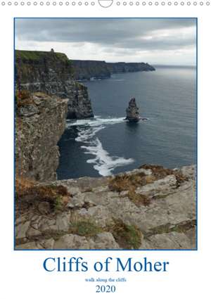 Cliffs of Moher - walk along the cliffs (Wall Calendar 2020 DIN A3 Portrait) de Babett Paul - Babett's Bildergalerie