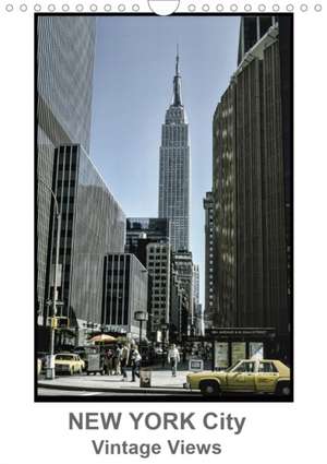 New York City - Vintage Views (Wall Calendar 2020 DIN A4 Portrait) de Michael Schulz-Dostal