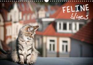 FELINE blues (Wall Calendar 2020 DIN A3 Landscape) de Viktor Gross