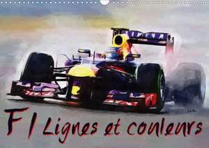 F1 lignes et couleurs (Calendrier mural 2020 DIN A3 horizontal) de k. A. Sudpastel