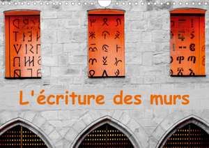 L'écriture des murs (Calendrier mural 2020 DIN A4 horizontal) de Patrice Thebault