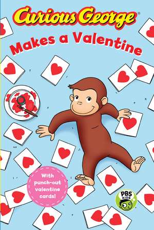 Curious George Makes a Valentine (CGTV Reader): A Valentine's Day Book For Kids de H. A. Rey