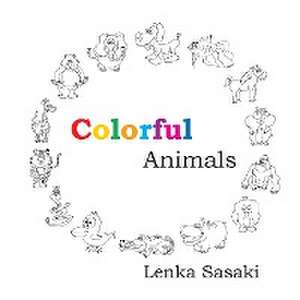 Colorful Animals de Lenka Sasaki