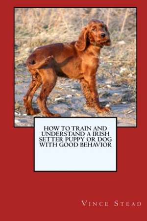 How to Train and Raise a Irish Setter Puppy or Dog with Good Behavior de Vince Stead