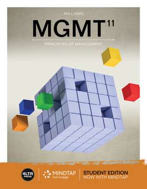 Bundle: MGMT, 11th + MindTap Management, 1 Term (6 Months) Printed Access Card de Chuck Williams