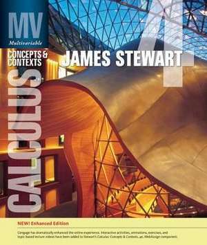 Multivariable Calculus: Concepts and Contexts, Enhanced Edition de James Stewart