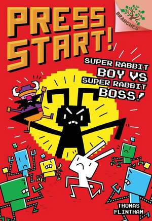 Super Rabbit Boy vs. Super Rabbit Boss! a Branches Book (Press Start! #4) de Thomas Flintham