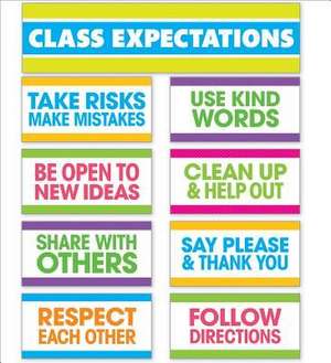 Class Expectations Mini Bulletin Board de Inc. Scholastic