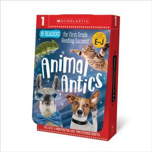 Animal Antics E-J First Grade Reader Box Set: Scholastic Early Learners (Guided Reader) de Scholastic