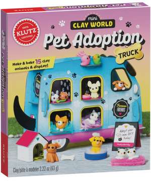 Mini Clay World Pet Adoption Truck de Editors Of Klutz