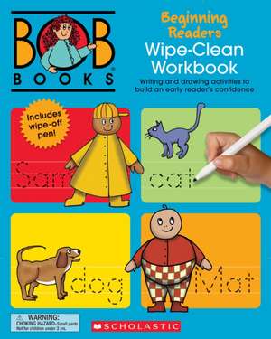 Bob Books - Wipe-Clean Workbook: Beginning Readers Phonics, Ages 4 and Up, Kindergarten (Stage 1: Starting to Read) de Lynn Maslen Kertell