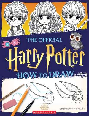 The Official Harry Potter How to Draw de Isa Gouache