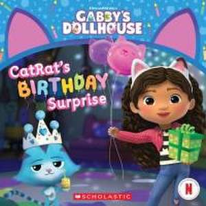 Catrat's Birthday Surprise (Gabby's Dollhouse Storybook) de Pamela Bobowicz