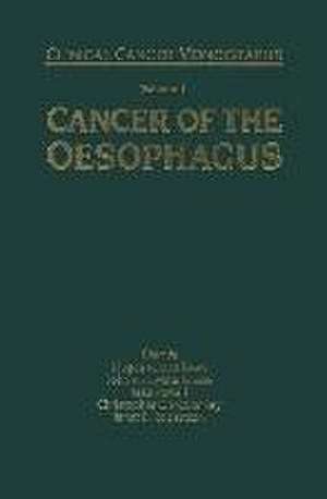 Cancer of the Oesophagus de H. Matthews