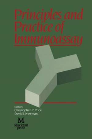 Principles and Practice of Immunoassay de Christopher P. Price