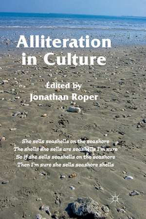 Alliteration in Culture de Jonathan Roper