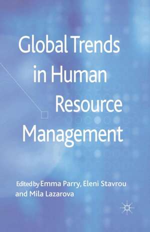 Global Trends in Human Resource Management de E. Parry