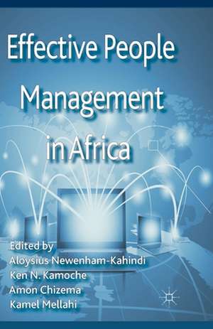 Effective People Management in Africa de A. Newenham-Kahindi